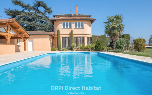 ORPI-Direct-Habitat-Villefranche-Villa-Arnas-Vue-Piscine