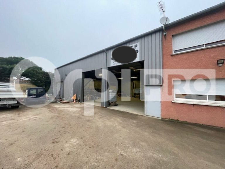 Local activité 308 m² et terrain