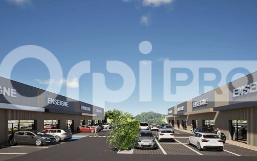 Local Commercial Neuf de 299m²  à Vezeronce Curtin, au cœur de la zone Auchan/Fresh.
