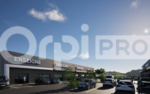 Local Commercial Neuf de 299m²  à Vezeronce Curtin, au cœur de la zone Auchan/Fresh.